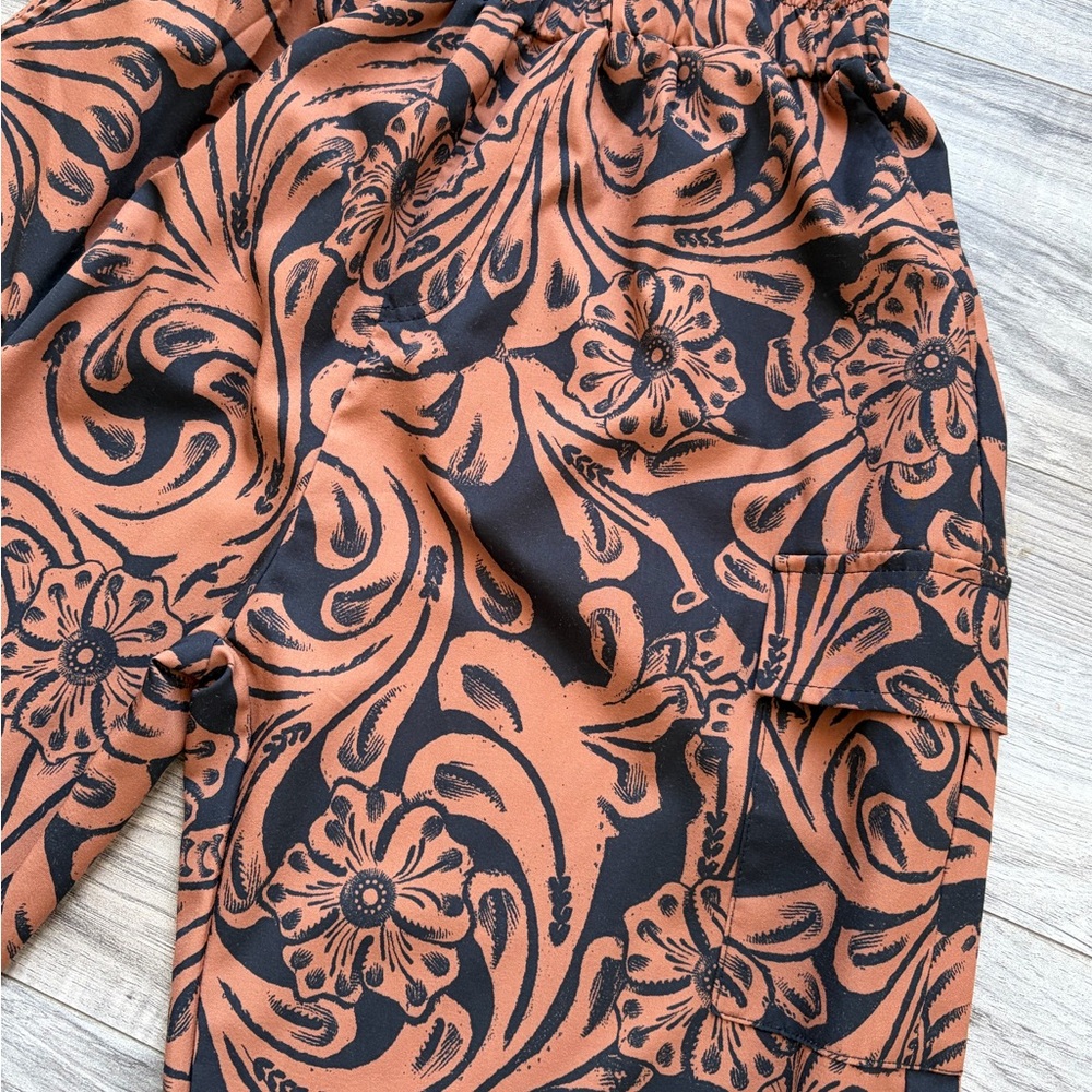 Western Tooled look joggers by Sterling Kreek! - Picture 3 of 5